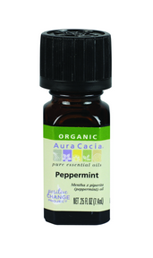 AURA CACIA Peppermint, Natural Organic EO