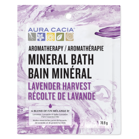 AURA CACIA Lavender Harvest Mineral Bath