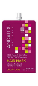 ANDALOU NATURALS Hair Mask, 1000 Roses Color Care
