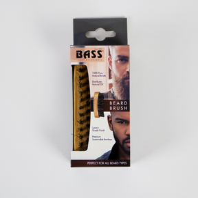 BASS BRUSHES Beard Brush Pure Natural Bristle