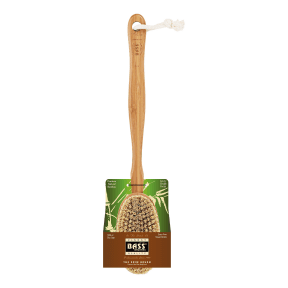 BASS BRUSHES Detachable Dry Brush, Bamboo Hndl