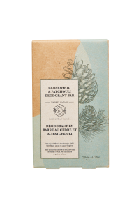 CRATE 61 ORGANICS INC. Cedarwood & Patchouli Deo Bar