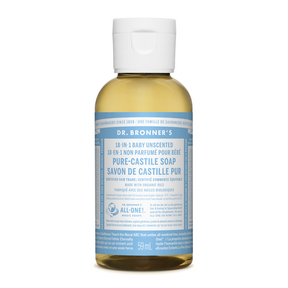 DR. BRONNER'S MAGIC SOAP Baby Unscented Pure-Castile Soap