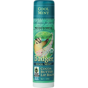 BADGER BALMS Cool Mint Lip Balm Display