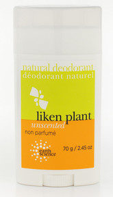 EARTH SCIENCE LiKEN Plant Deodorant - Unscented