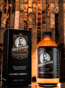 EDUCATED BEARDS Beard & Body Wash Brgmt Grpefrt