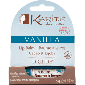 DRUIDE LABORATORIES Shea Butter & Vanilla Lip Balm