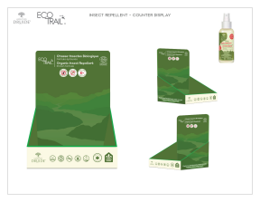 DRUIDE LABORATORIES Ecotrail Counter Display