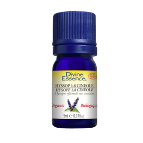 DIVINE ESSENCE Hyssop 1.8 Cineole (Organic)