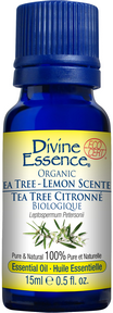 DIVINE ESSENCE Tea Tree Lemon-Scented (Organic)