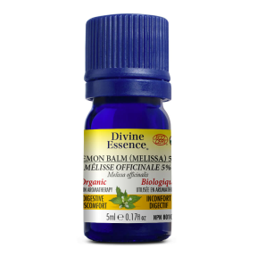 DIVINE ESSENCE Lemon Balm (Melissa) 5% (Organic)