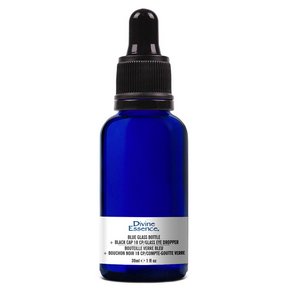 DIVINE ESSENCE Bl. Glass Bottle 30ml + Gl. Dropper
