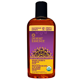 DESERT ESSENCE Organic Coconut & Jojoba Oil