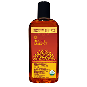 DESERT ESSENCE Organic Coconut & Jojoba Coffee Oil