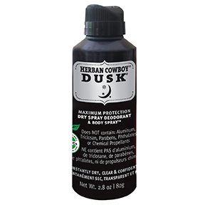HERBAN COWBOY Dry Deodorant & Body Spray Dusk