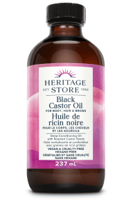 HERITAGE STORE Black Castor Oil
