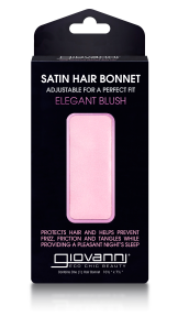 GIOVANNI COSMETICS Satin Hair Bonnet, Blush