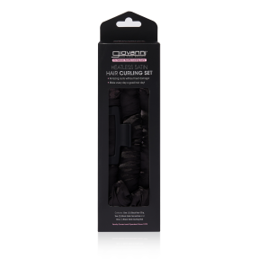 GIOVANNI COSMETICS Heatless Hair Curling Set - Black