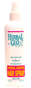 HERBAL GLO Natural Control Hair Spray