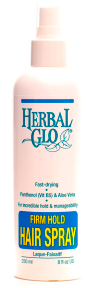HERBAL GLO Firm Hold Hair Spray