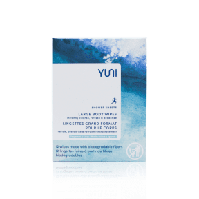 YUNI BEAUTY Shower Sheets Peppermint Citrus