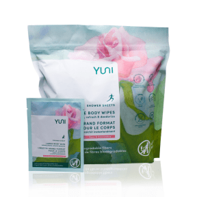 YUNI BEAUTY Shower Sheets Rose & Cucumber