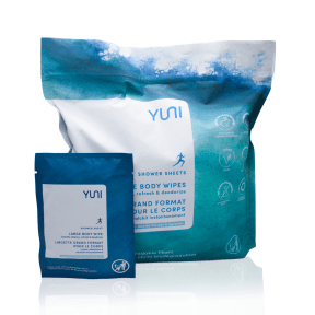 YUNI BEAUTY Shower Sheets Peppermint Citrus