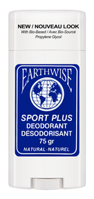 EARTHWISE/ECO-WISE NATURALS Sport Plus Deodorant Stick