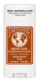 EARTHWISE/ECO-WISE NATURALS BakingSoda Plus Deodorant-Unscented