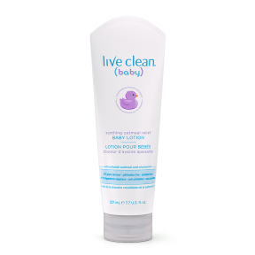 LIVE CLEAN Baby Soothng Oatmeal Relief Lotion