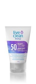 LIVE CLEAN Sheer Mineral Sun Lotion SPF50 Baby
