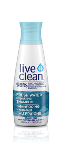 LIVE CLEAN Fresh Water Shampoo 350ml