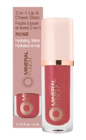 MINERAL FUSION NATURAL BRANDS 2 in 1 Lip & Cheek Stain Rose