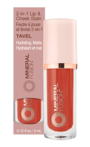 MINERAL FUSION NATURAL BRANDS 2 in 1 Lip & Cheek Stain Tavel