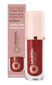 MINERAL FUSION NATURAL BRANDS 2 in 1 Lip & Cheek Stain Syrah