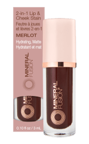 MINERAL FUSION NATURAL BRANDS 2 in 1 Lip Cheek Stain Merlot