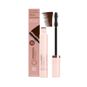 MINERAL FUSION NATURAL BRANDS So Classy, Vol Mascara Dark Brown