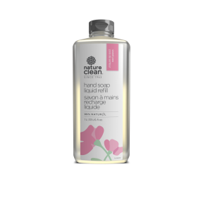 NATURE CLEAN Sweet Pea Lemon Balm Liquid Hand So