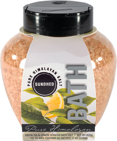 SUNDHED Himalayan Bath Salt W. Green Tea/L