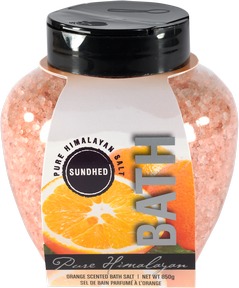 SUNDHED Himalayan Bath Salt W. Orange Oil