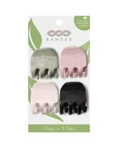 BANDED Claw Clips - Rainforest