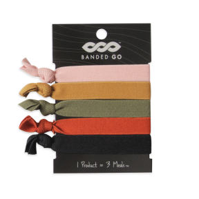 BANDED Hair Ties - Central Park