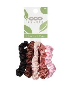 BANDED Recycled Scrunchies - Skinny