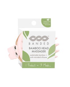 BANDED Bamboo Head Massager