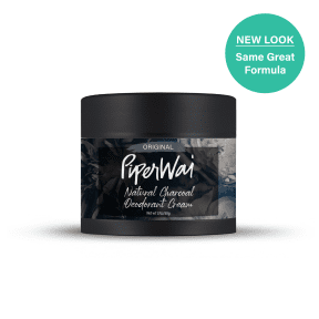 PIPERWAI Activated Charcoal Deodorant - Jar