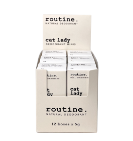 ROUTINE NATURAL BEAUTY Counter Display - Cat Lady Minis