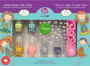SUNCOAT Smart Vegan 6 Mini Nail Kit