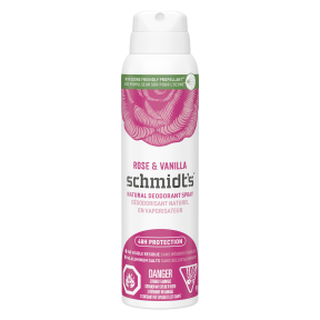 SCHMIDT'S NATURALS Rose + Vanilla Spray Deodorant