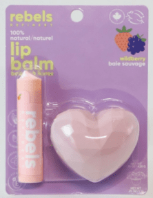 REBELS REFINERY Pink Heart 2 PACK BLISTER