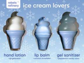 REBELS REFINERY Ice Cream Lover Gift Set